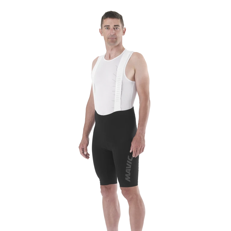Kurze Trägerhose MAVIC COSMIC ULTIMATE Schwarz