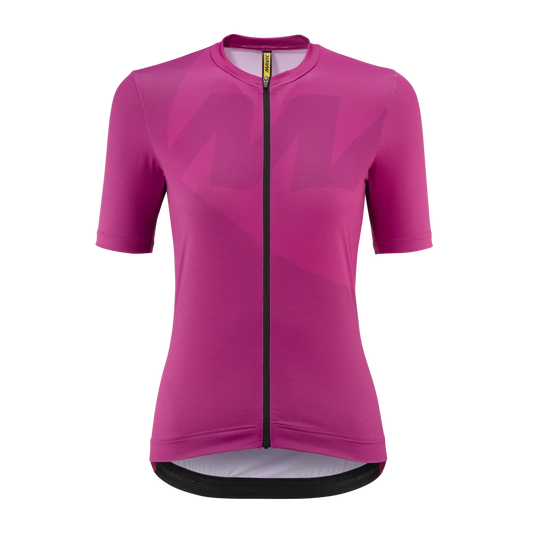 Maillot MAVIC ICON GRAPHIC Manches Courtes Femme Fuschia
