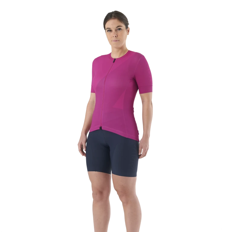 Maillot MAVIC AKSIUM GRAPHIC Manches Courtes Femme Fushia