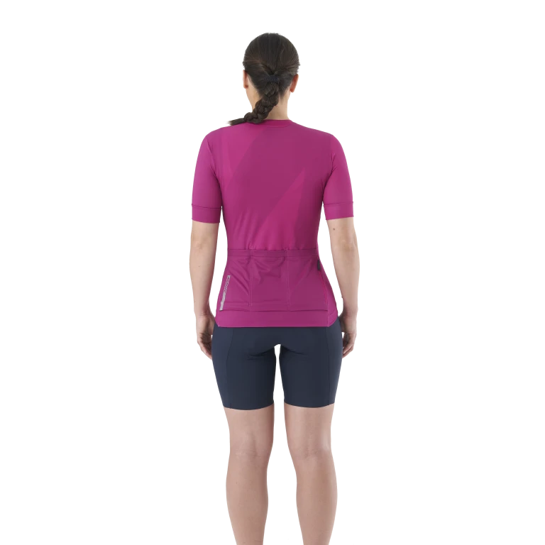 Maillot MAVIC AKSIUM GRAPHIC Manches Courtes Femme Fushia