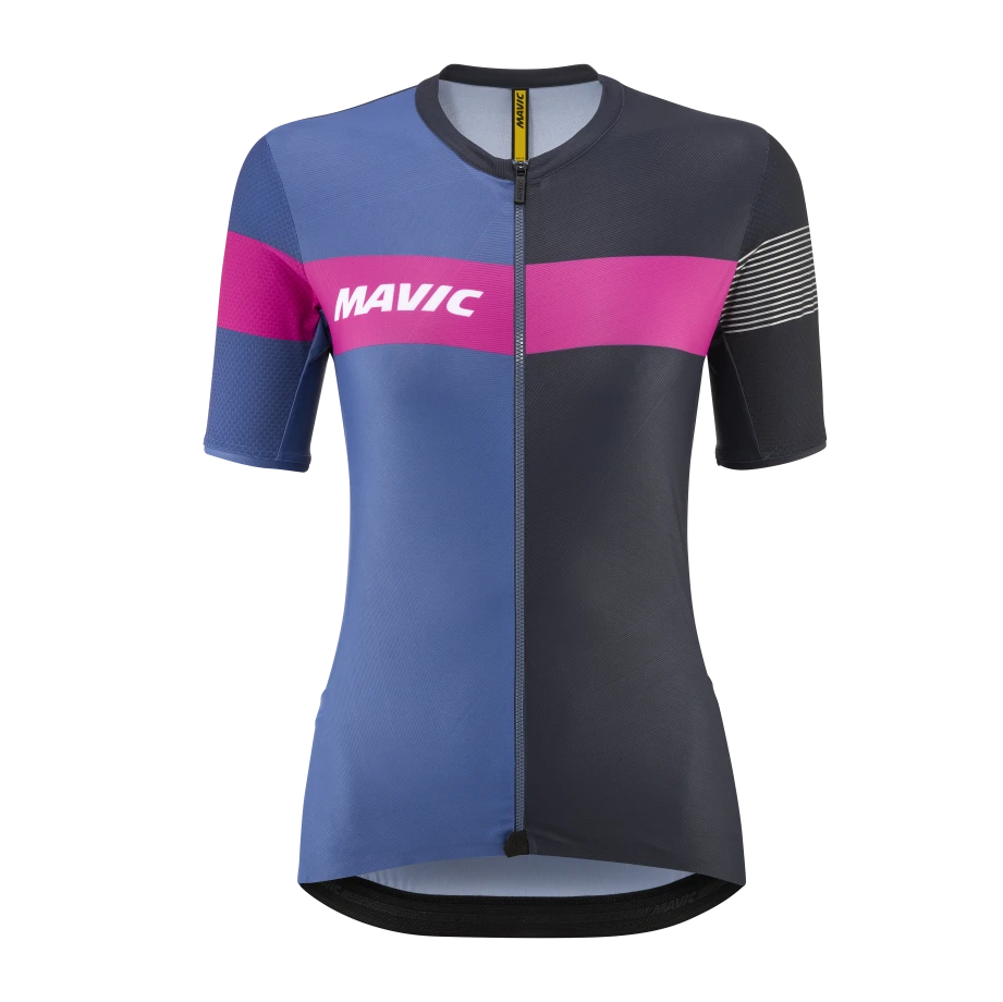 Maillot MAVIC KSYRIUM PRO Manches Courtes Femme Bleu