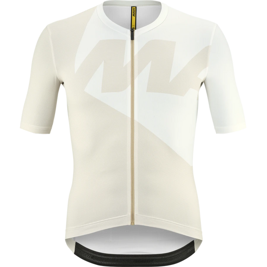 Maillot MAVIC ICON GRAPHIC Manches Courtes Beige