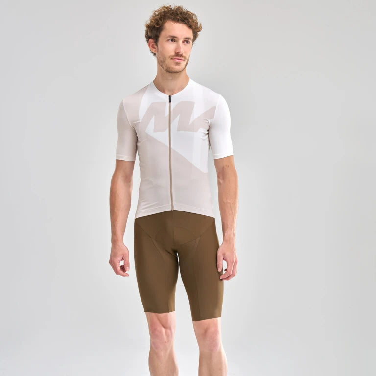 Maillot MAVIC ICON GRAPHIC Manches Courtes Beige