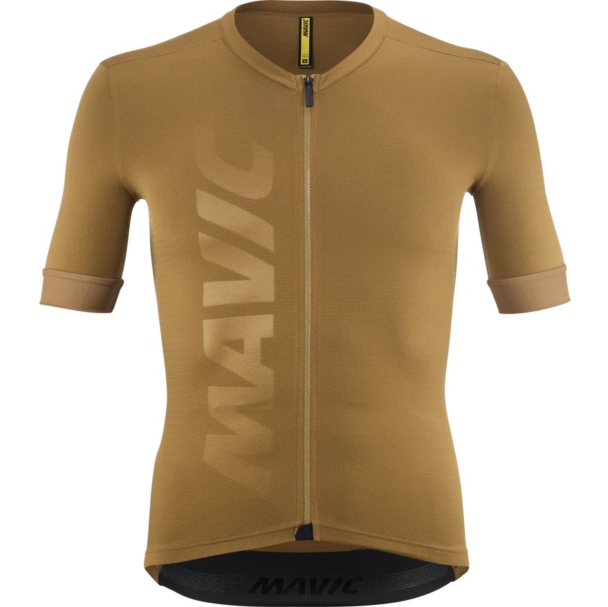 Trikot MAVIC AKSIUM Kurzarm Braun
