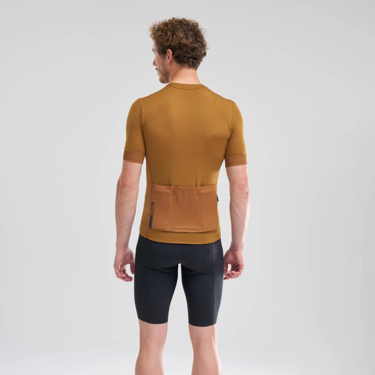 Trikot MAVIC AKSIUM Kurzarm Braun