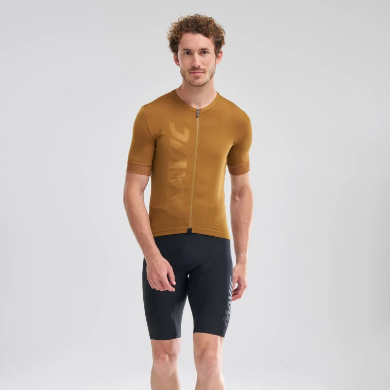 Trikot MAVIC AKSIUM Kurzarm Braun
