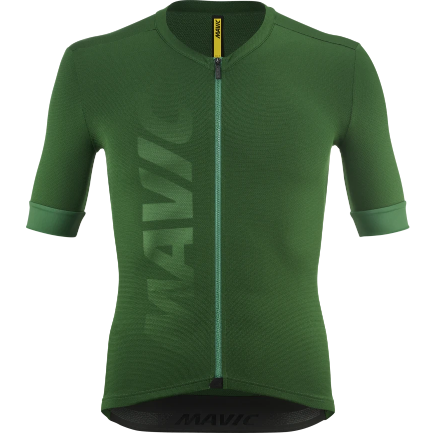 Maglia MAVIC AKSIUM Maniche Corte Verde