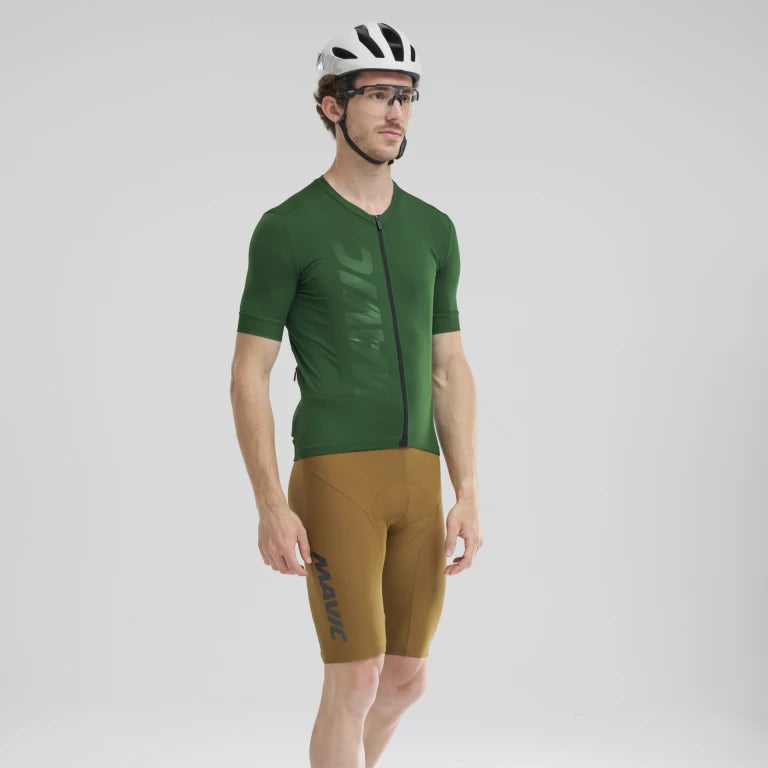 Maglia MAVIC AKSIUM Maniche Corte Verde