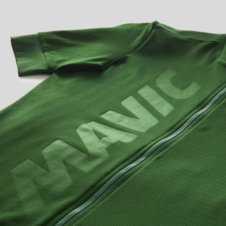 Maglia MAVIC AKSIUM Maniche Corte Verde