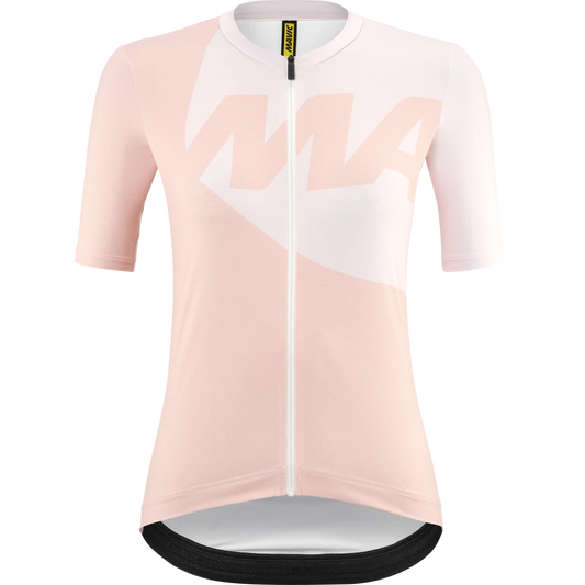Maillot MAVIC ICON GRAPHIC Manches Courtes Femme Rose