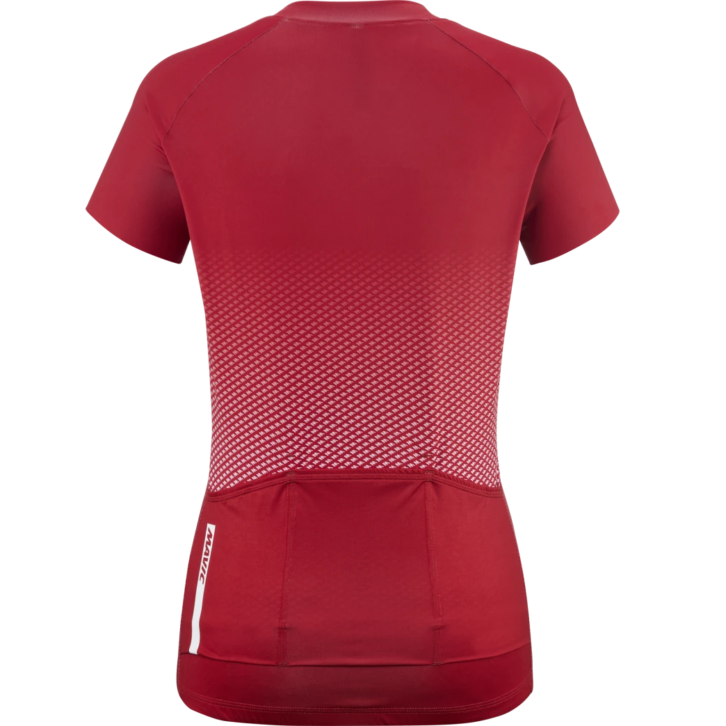 Wielrenshirt MAVIC AKSIUM Korte Mouwen Dames Rood