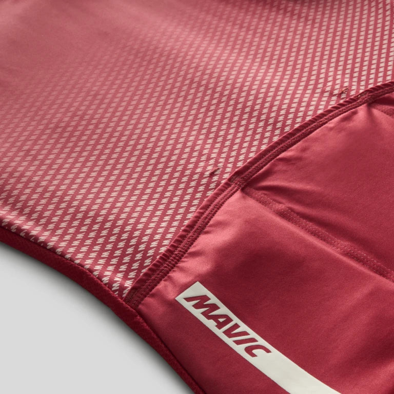 Wielrenshirt MAVIC AKSIUM Korte Mouwen Dames Rood