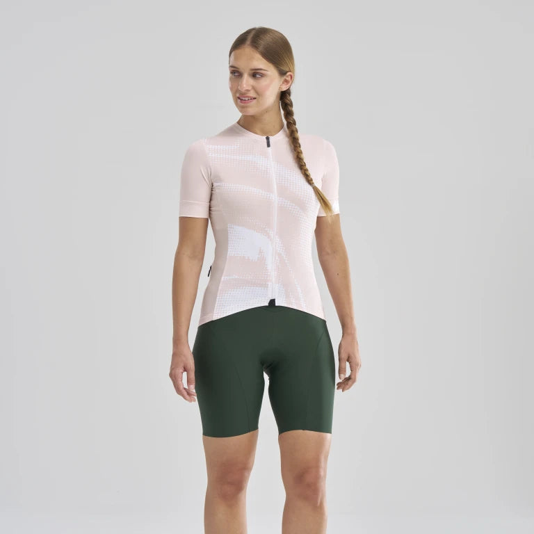 Maillot MAVIC AKSIUM GRAPHIC Maniche Corte Donna Rosa