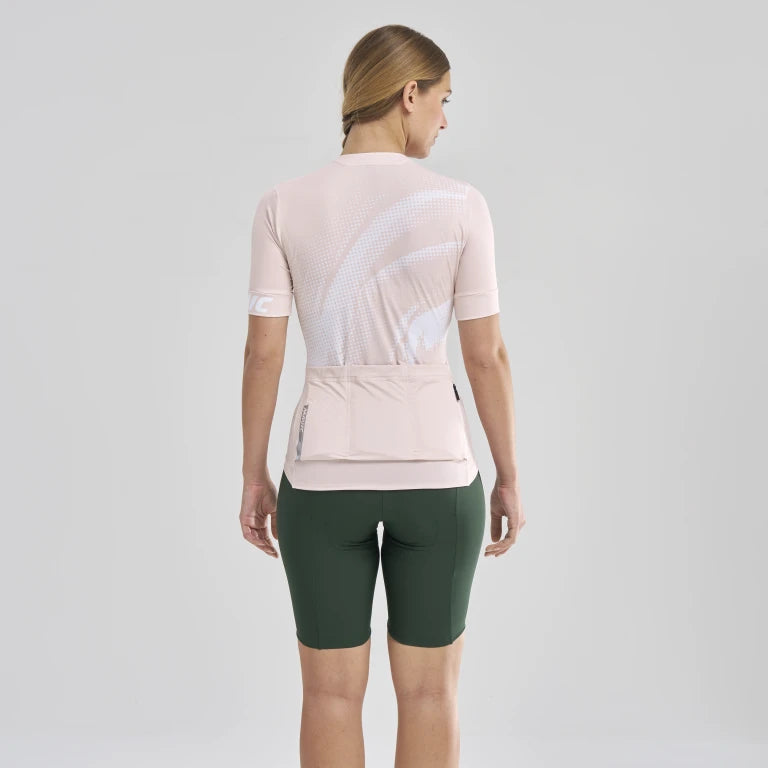 Maillot MAVIC AKSIUM GRAPHIC Maniche Corte Donna Rosa