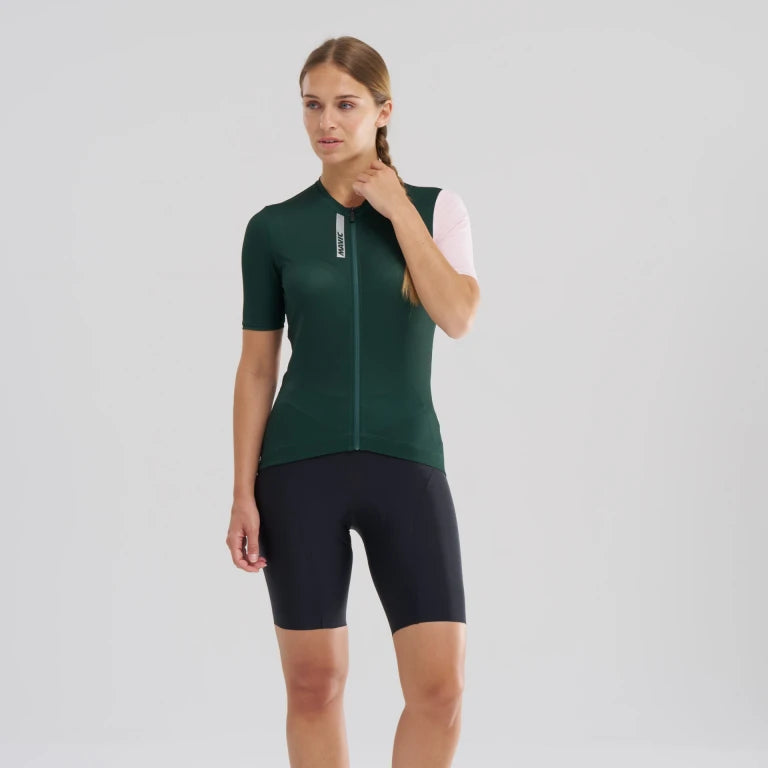 Maglia MAVIC ESSENTIAL Maniche Corte Donna Verde
