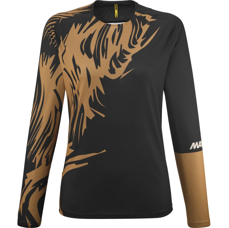 Trikot MAVIC DEEMAX ENDURO Langarm Damen Schwarz