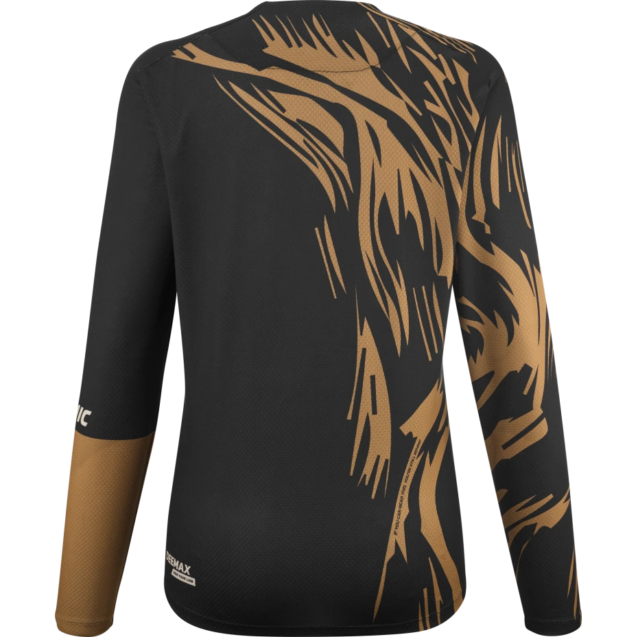 Trikot MAVIC DEEMAX ENDURO Langarm Damen Schwarz