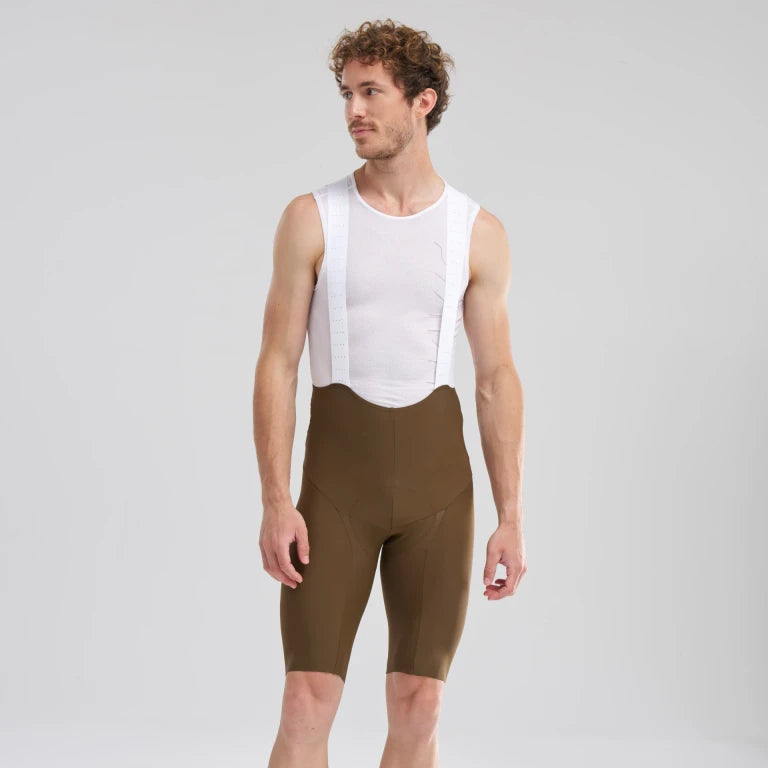 Kurze Trägerhose MAVIC AKSIUM Khaki
