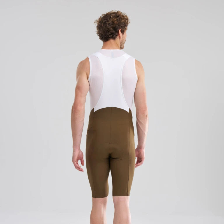 Kurze Trägerhose MAVIC AKSIUM Khaki