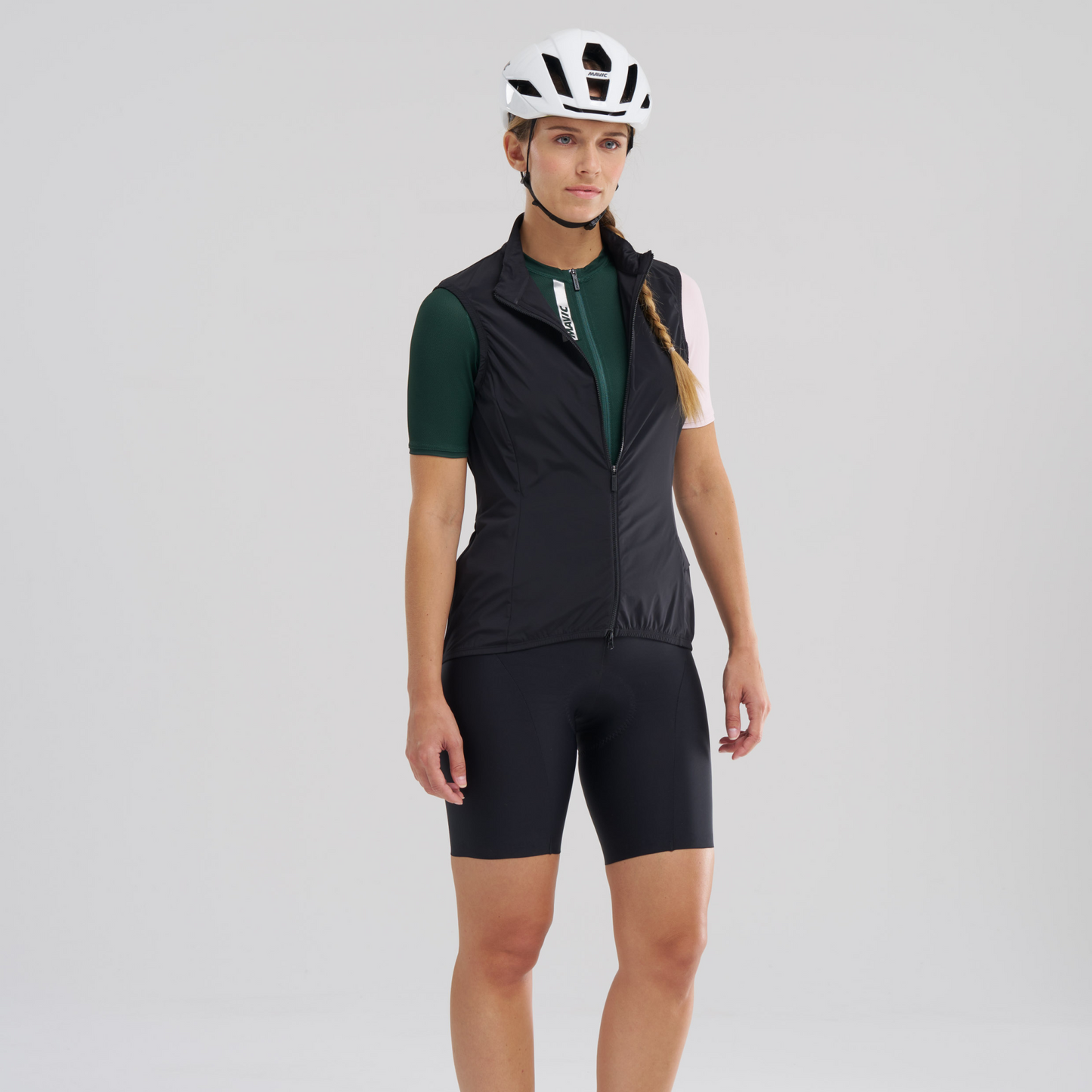 Ärmellose Jacke MAVIC AKSIUM WIND Damen Schwarz