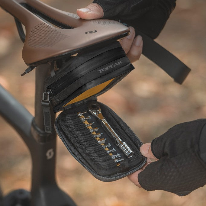 Sacoche de Selle TOPEAK ELEMENTA GEARBAG Avec Outils Noir