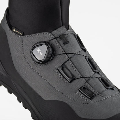 Tretry na horský bicykel FIZIK ZIMNÉ TERRA NANUQ GTX FLAT čierne/sivé