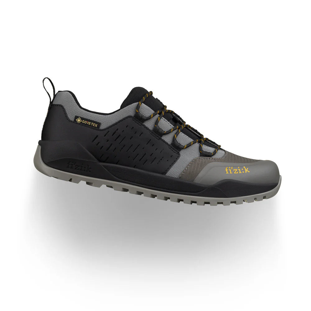 MTB-sko FIZIK TERRA ERGOLACE GTX FLAT Sort/Grå