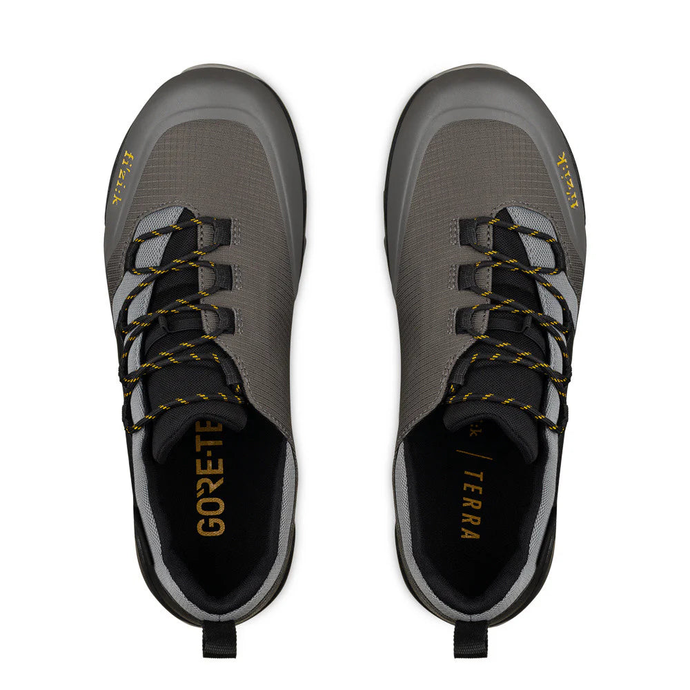 MTB-sko FIZIK TERRA ERGOLACE GTX FLAT Sort/Grå