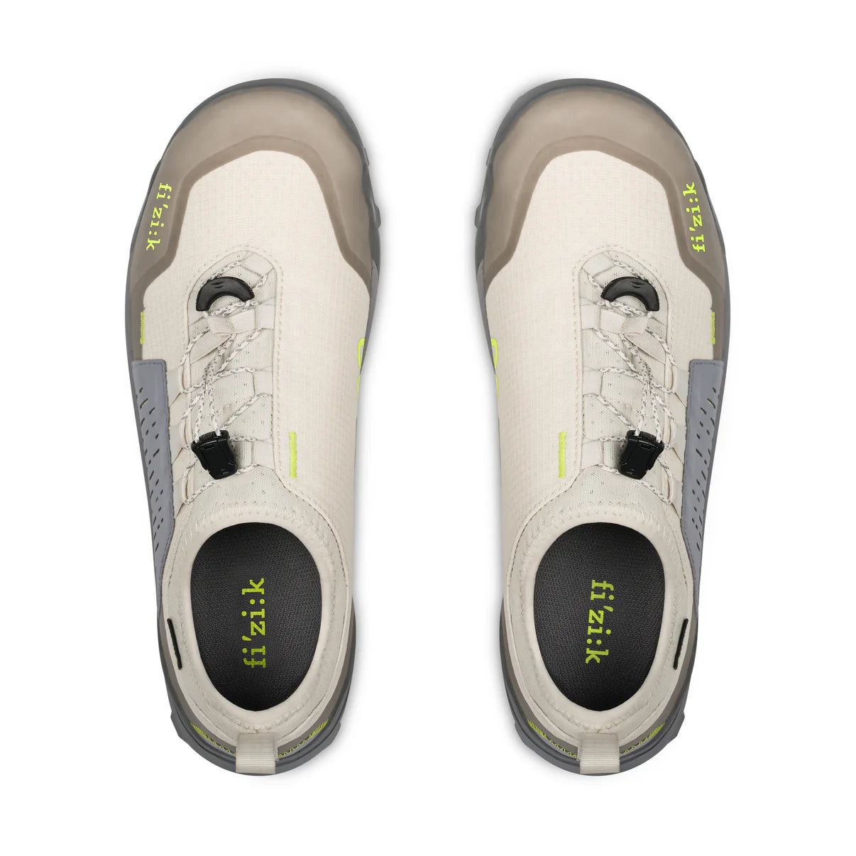 Chaussure VTT FIZIK ERGOLACE 2 GTX FLAT Beige/Gris