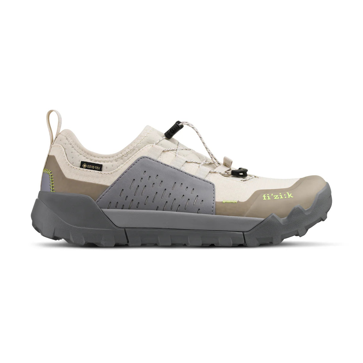 Chaussure VTT FIZIK ERGOLACE 2 GTX FLAT Beige/Gris