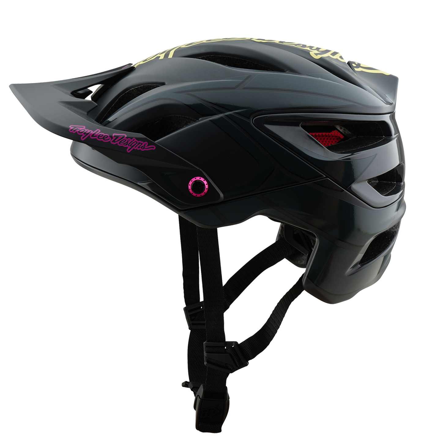 Casque VTT TROY LEE DESIGNS A3 MIPS GHOSTWING Gris/Noir