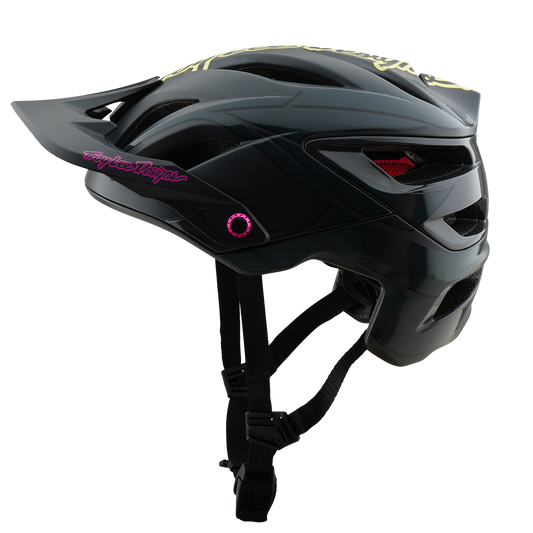 Casque VTT TROY LEE DESIGNS A3 MIPS GHOSTWING Gris/Noir