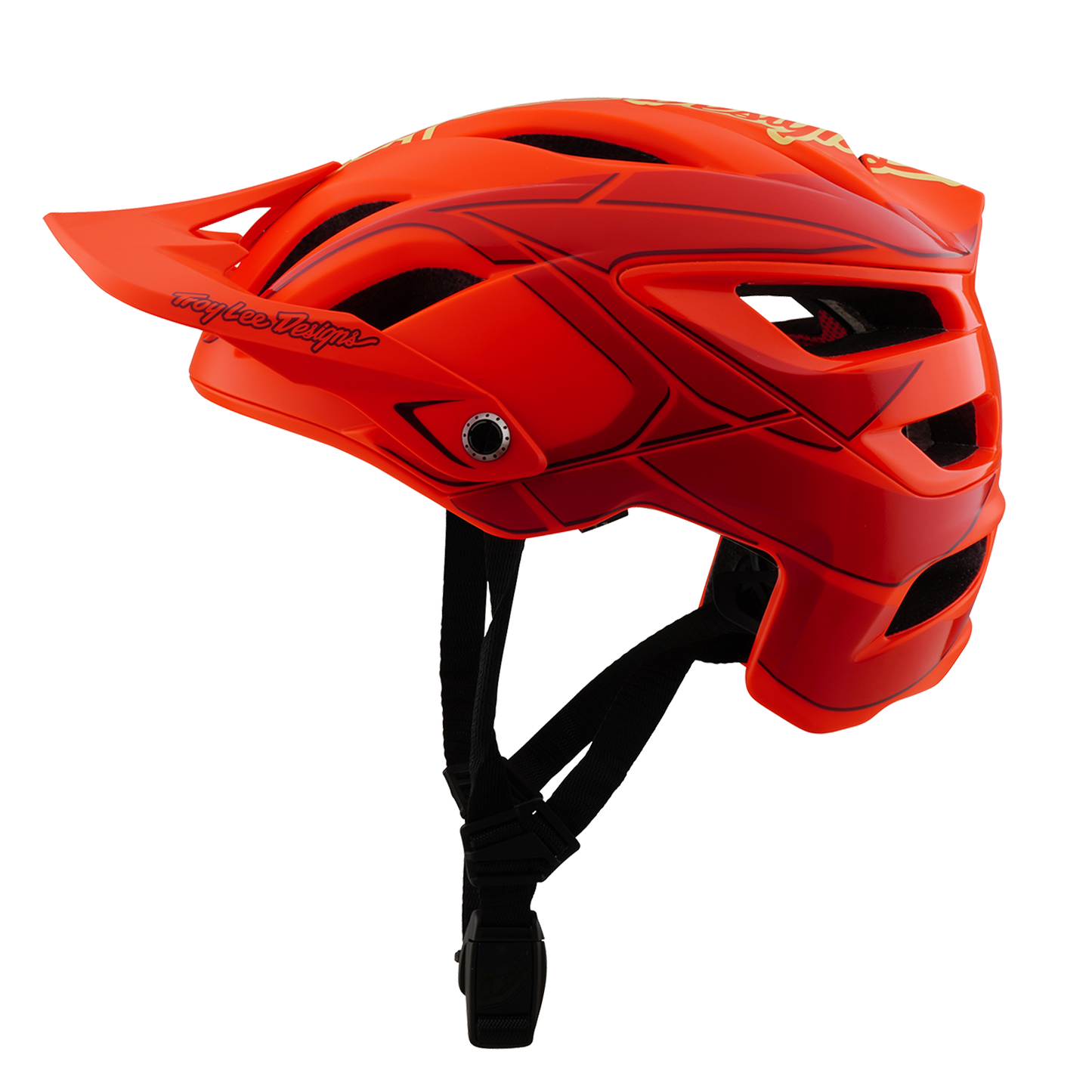 Casco MTB TROY LEE DESIGNS A3 MIPS GHOSTWING Rosso