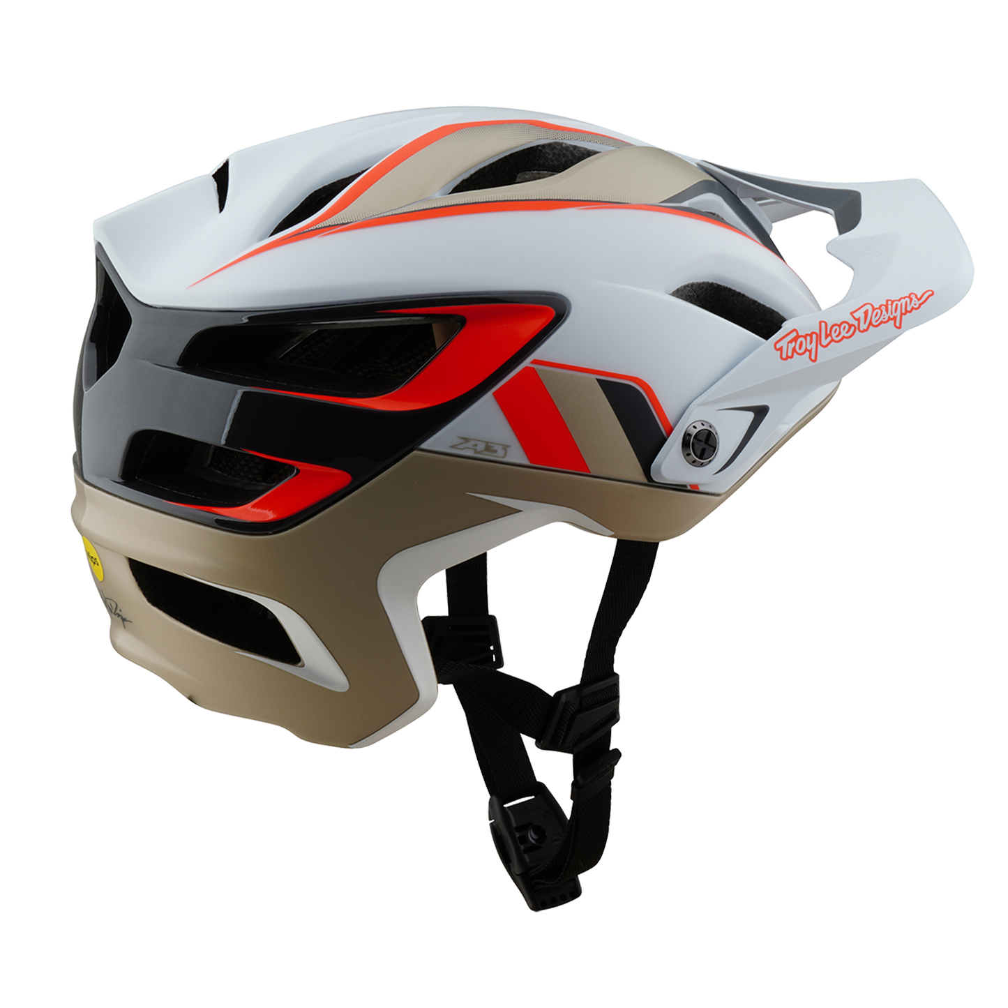 MTB-kypärä TROY LEE DESIGNS A3 MIPS INTAKE Valkoinen