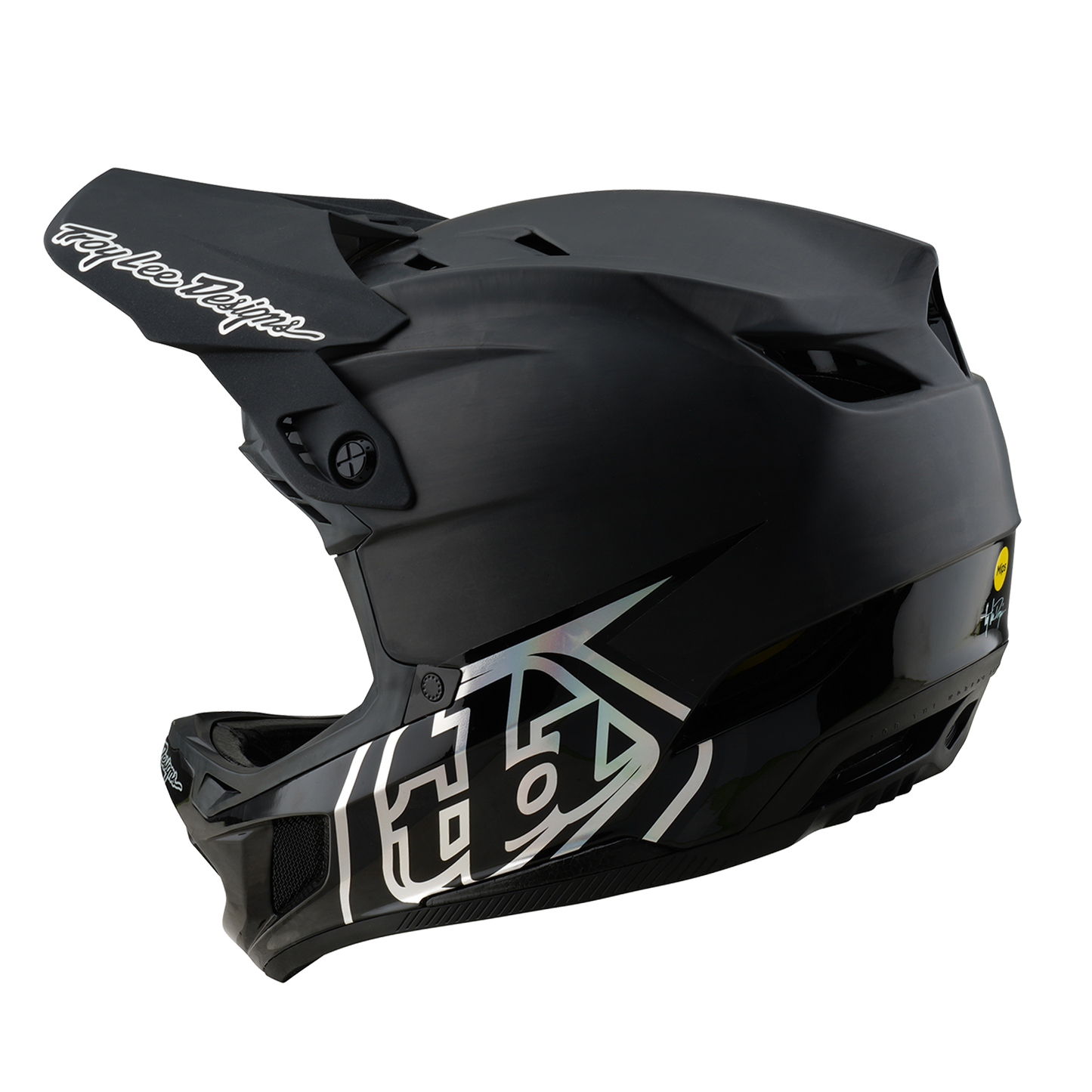 MTB-Helm TROY LEE DESIGNS D4 CARBON MIPS Schwarz
