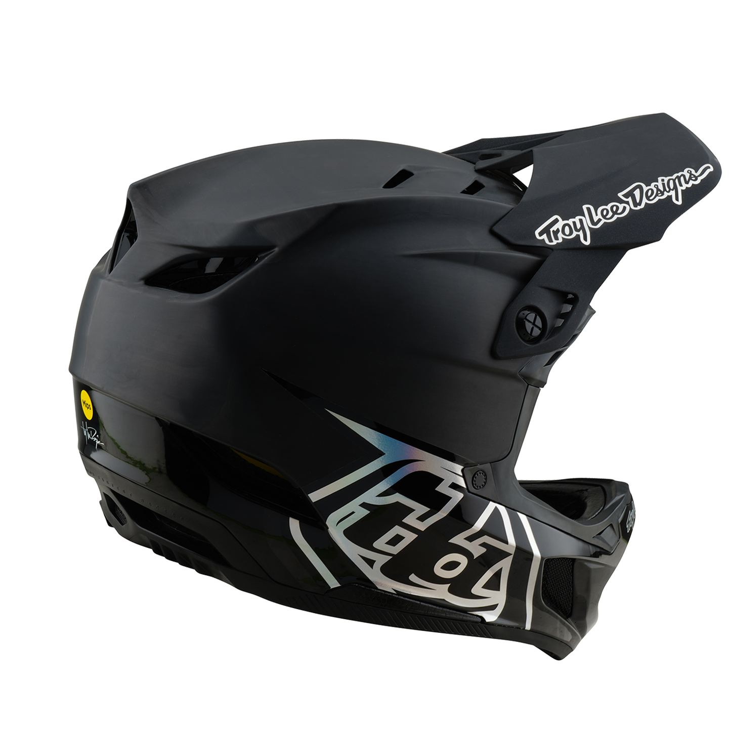 MTB-Helm TROY LEE DESIGNS D4 CARBON MIPS Schwarz