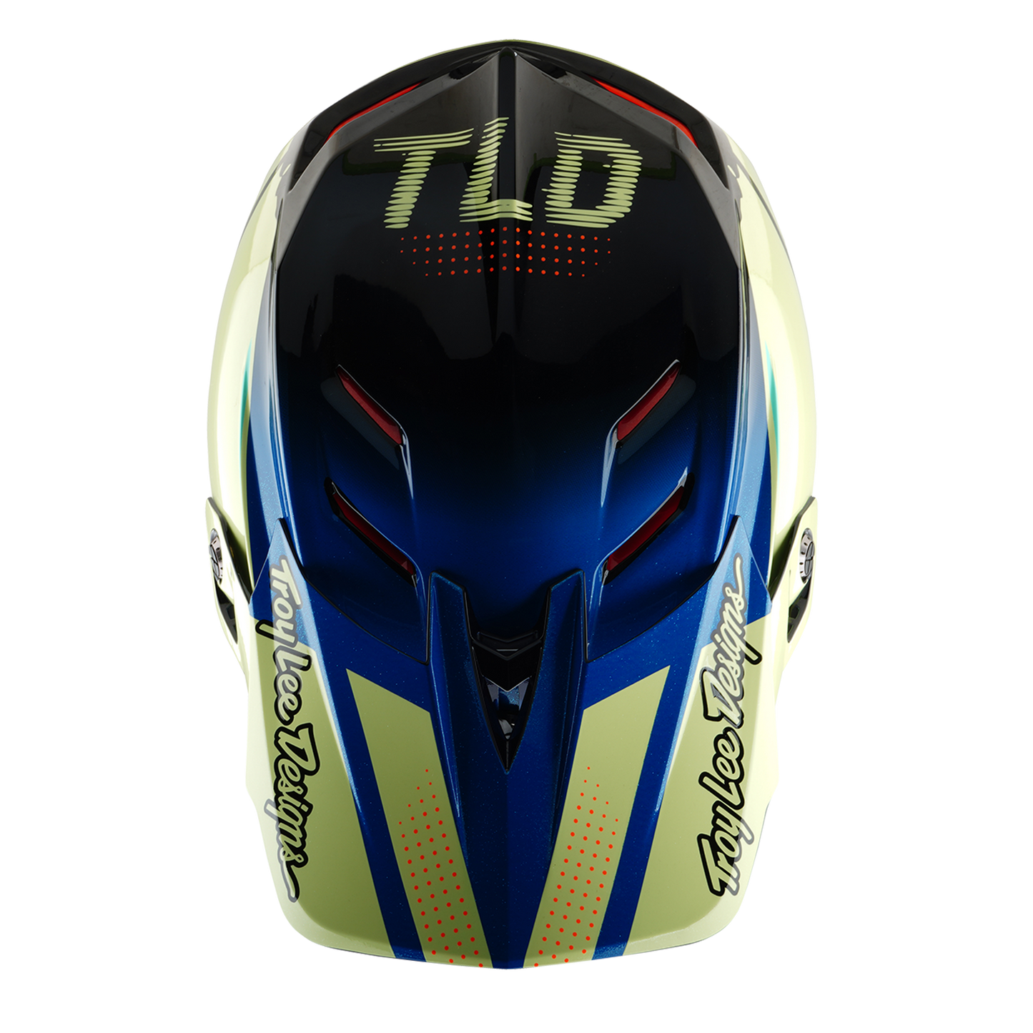 MTB-hjelm TROY LEE DESIGNS D4 COMPOSITE MIPS Drip Gul