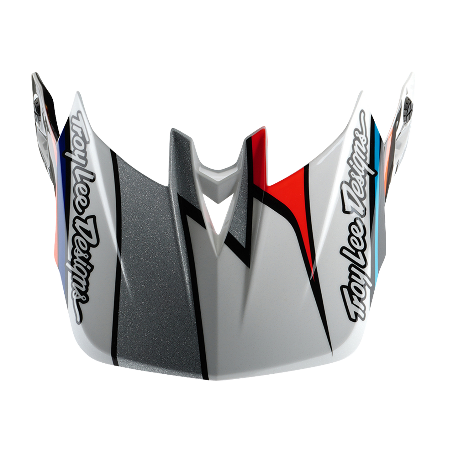 Casque VTT TROY LEE DESIGNS D4 COMPOSITE MIPS FRAMES Blanc/Gris