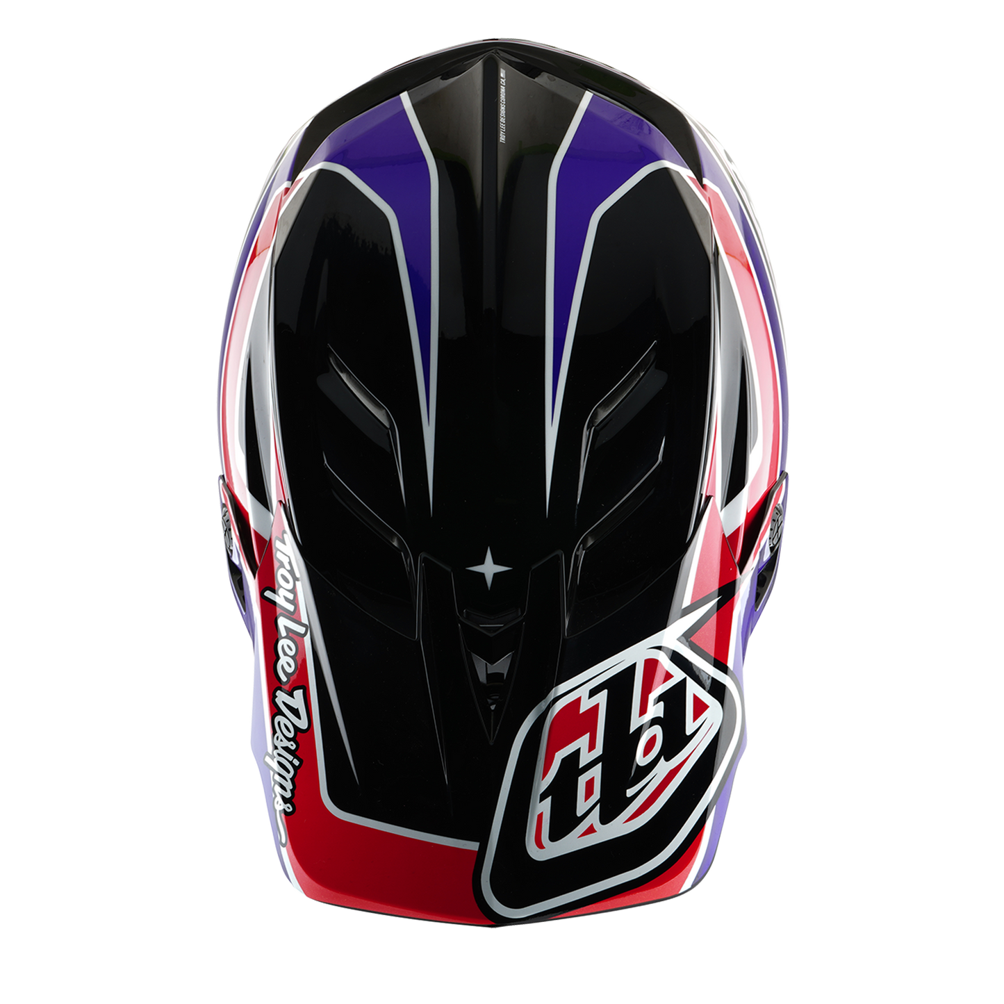 Casco MTB TROY LEE DESIGNS D4 POLYACRYLITE MIPS LINEAR Nero