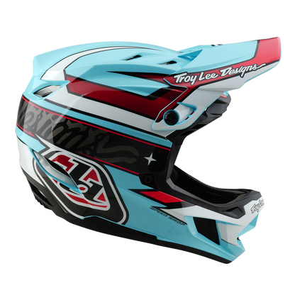 MTB-hjelm TROY LEE DESIGNS D4 POLYACRYLITE MIPS LINEAR Blå