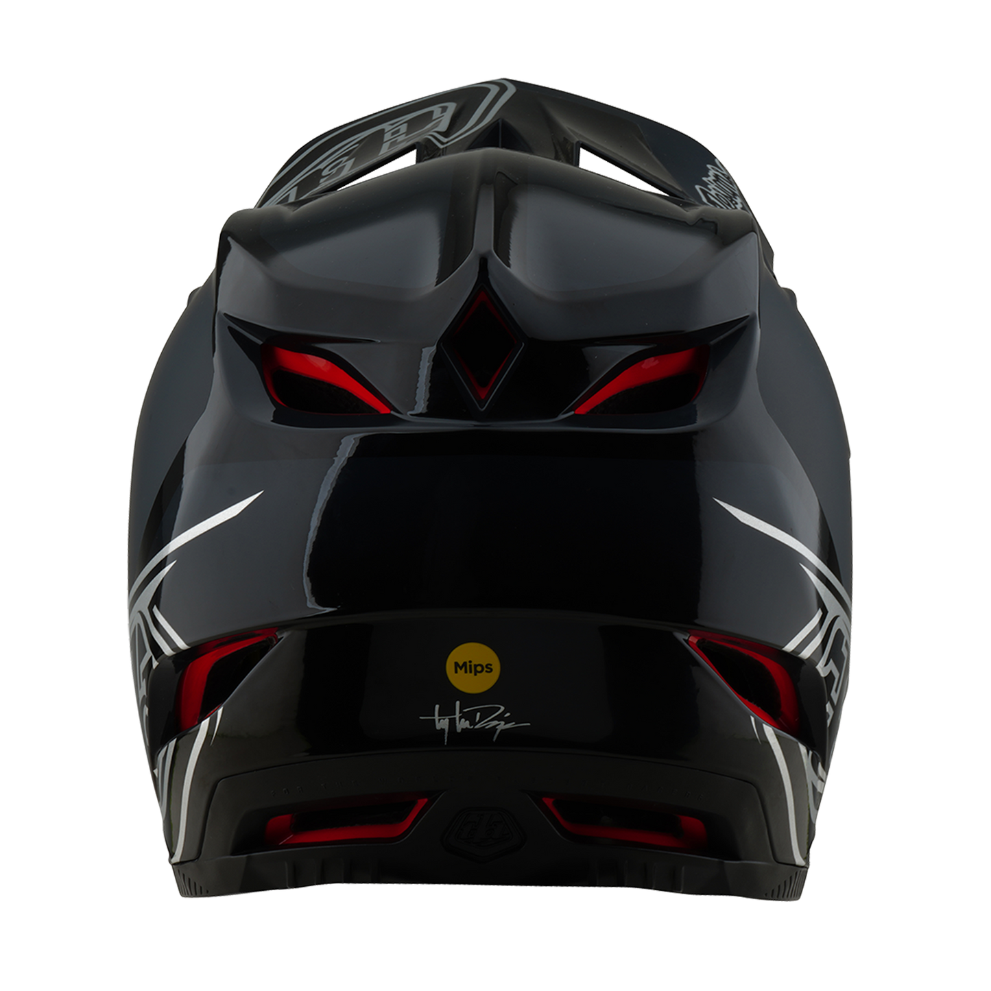 Casque VTT TROY LEE DESIGNS D4 POLYACRYLITE MIPS SHADOW Noir