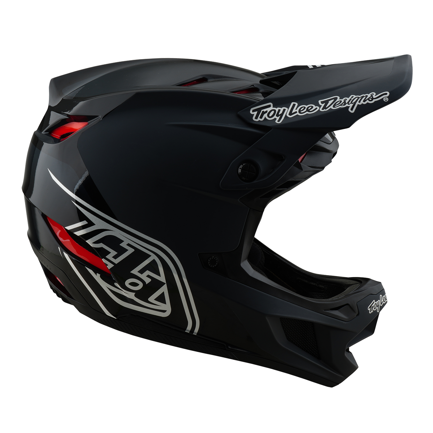 Casque VTT TROY LEE DESIGNS D4 POLYACRYLITE MIPS SHADOW Noir