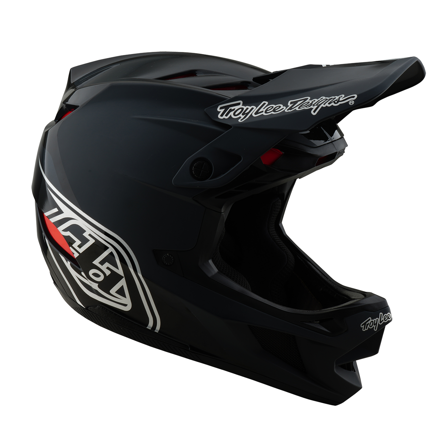 Casque VTT TROY LEE DESIGNS D4 POLYACRYLITE MIPS SHADOW Noir