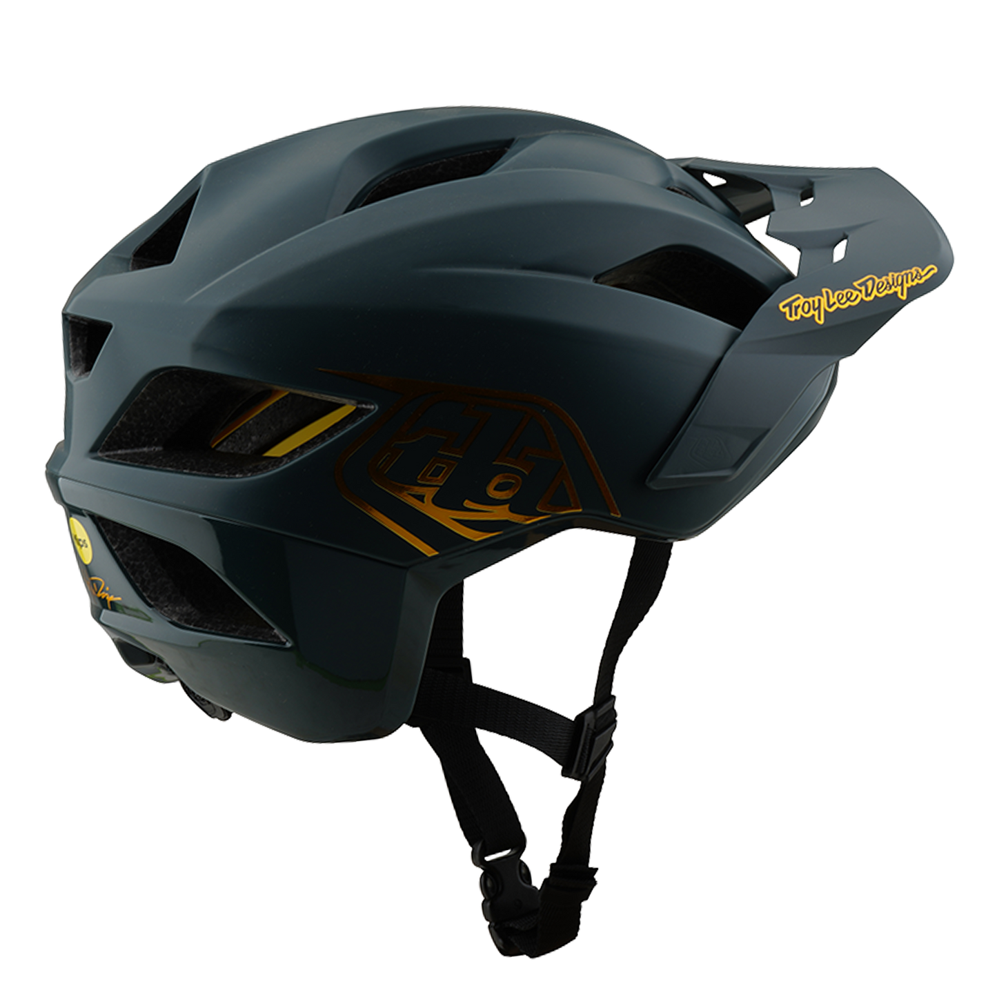 MTB-hjelm TROY LEE DESIGNS FLOWLINE POINT MIPS Grå/Gul