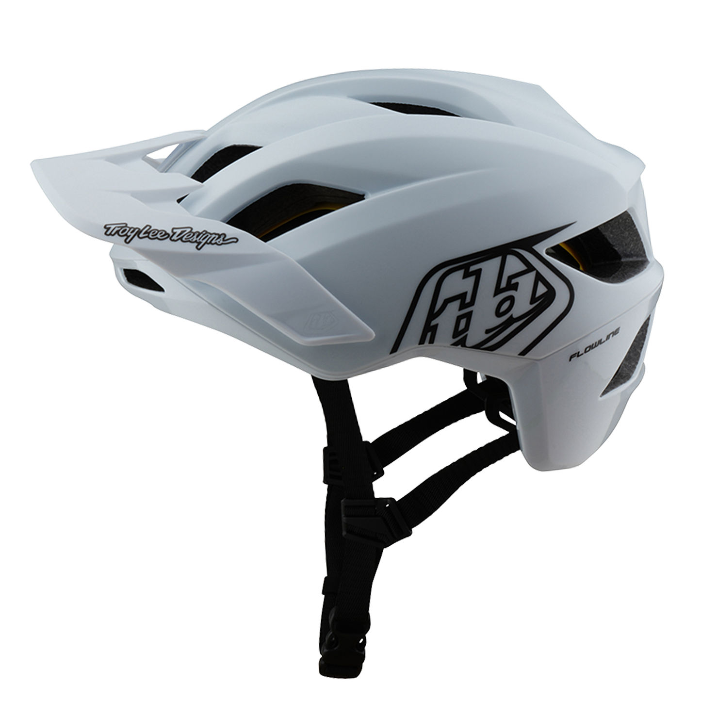 Casque VTT TROY LEE DESIGNS FLOWLINE POINT MIPS Blanc