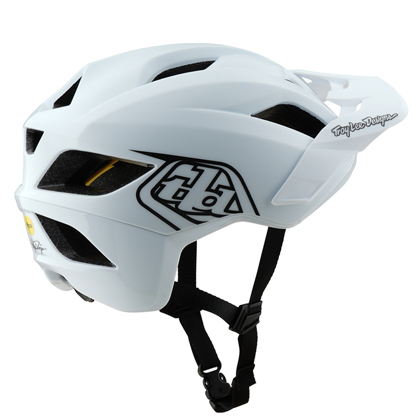 Casque VTT TROY LEE DESIGNS FLOWLINE POINT MIPS Blanc