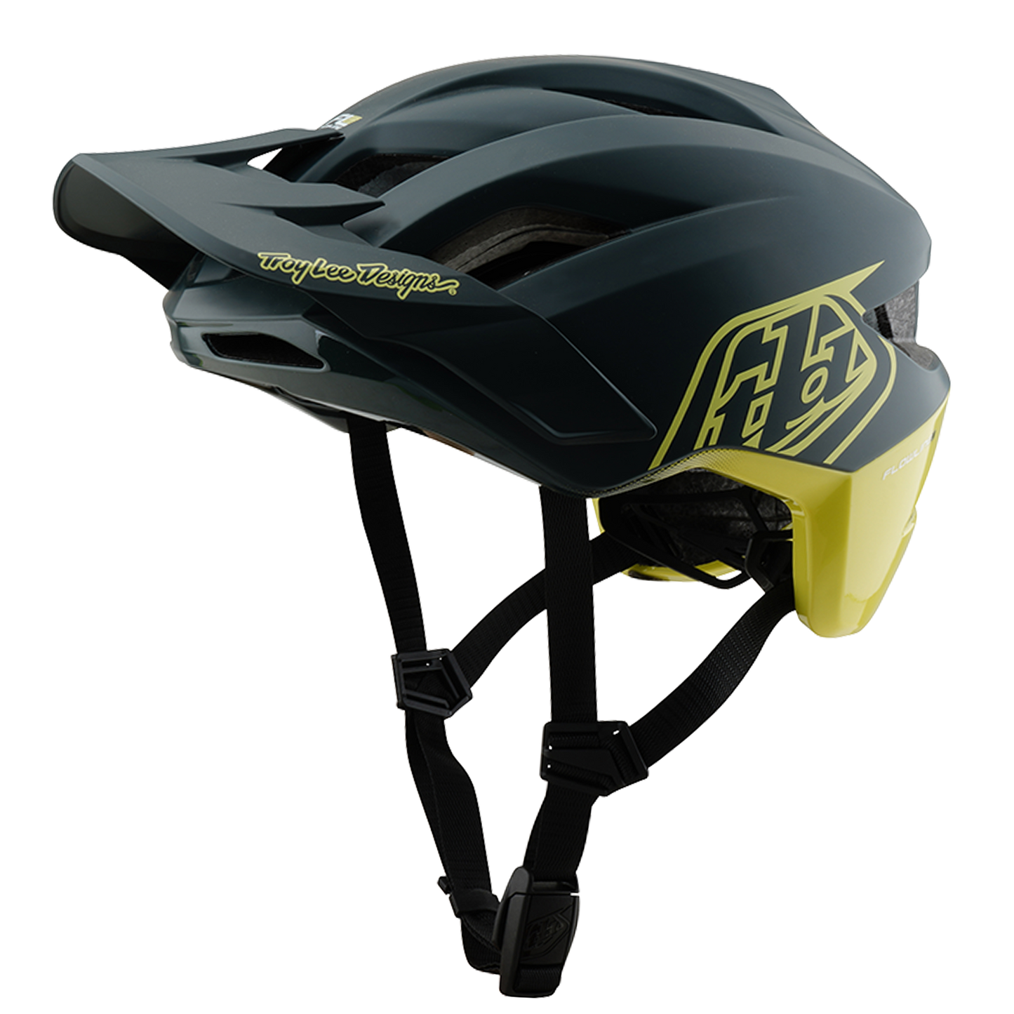 Casco MTB TROY LEE DESIGNS FLOWLINE SE MIPS Grigio/Giallo