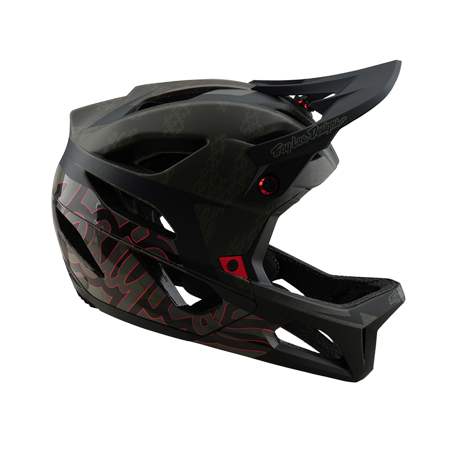 Helma MTB TROY LEE DESIGNS STAGE NEAUWAVE MIPS Maskáčová Khaki 2025