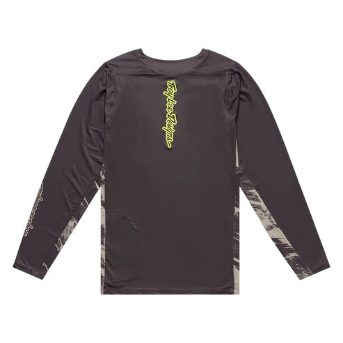 Trikot TROY LEE DESIGNS SKYLINE Lange Ärmel Grau/Schwarz
