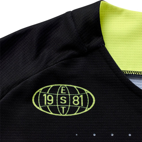 Maglia TROY LEE DESIGNS SPRINT Maniche Lunghe Nero/Giallo